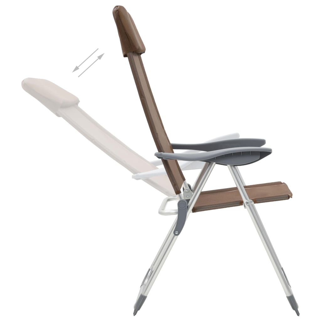 Sillas De Camping Plegables Vidaxl 4 Uds.