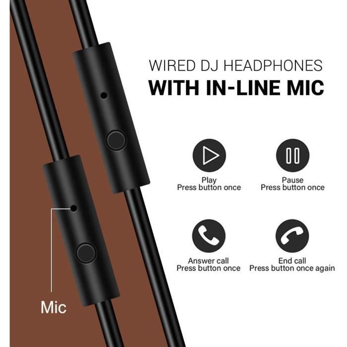Fones de ouvido fechados para DJ, fones de ouvido com fio OneOdio Pro30, fones de ouvido de estúdio, fones de ouvido para monitoramento, fones de ouvido com fio e alto-falantes de 50 mm