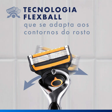 Gillette Pro Glide Power barberhøvelpåfyll, 8 enheter.