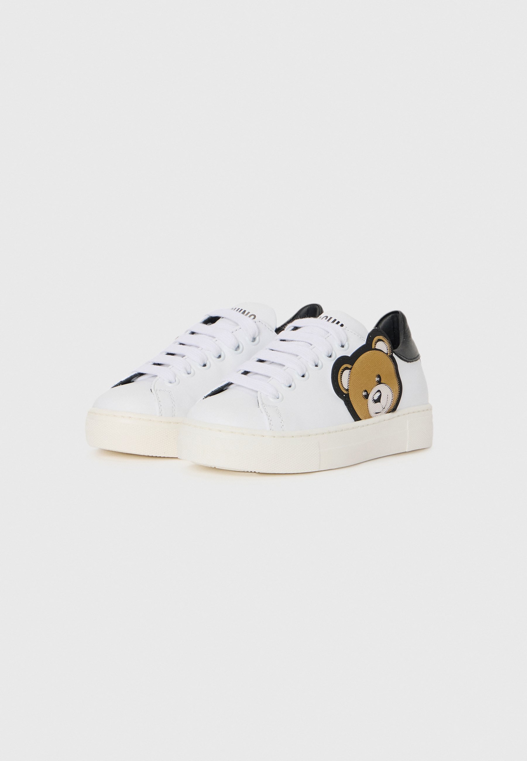 MOSCHINO UNISEX - Sneakers - wit/zwart