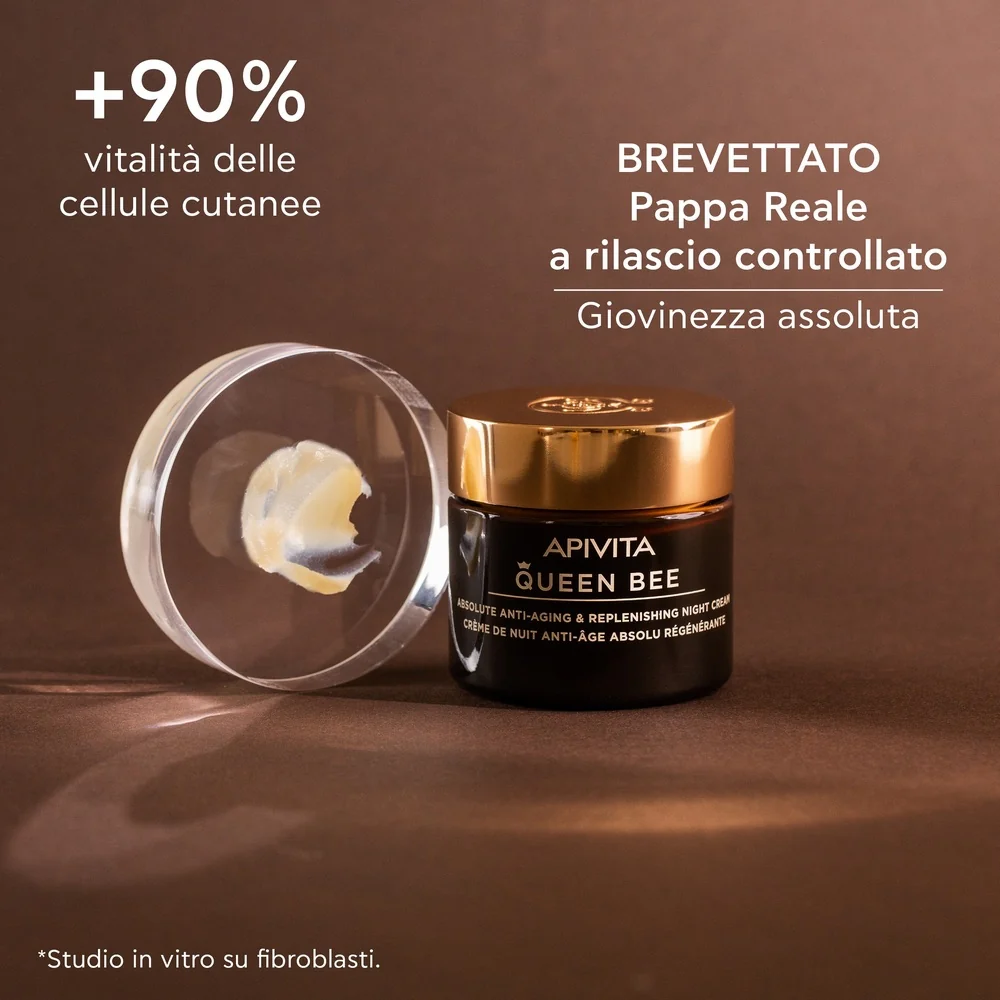 Queen Bee Crema Notte Anti-età Assoluta e Rimpolpante - Tratt.viso notte antirughe