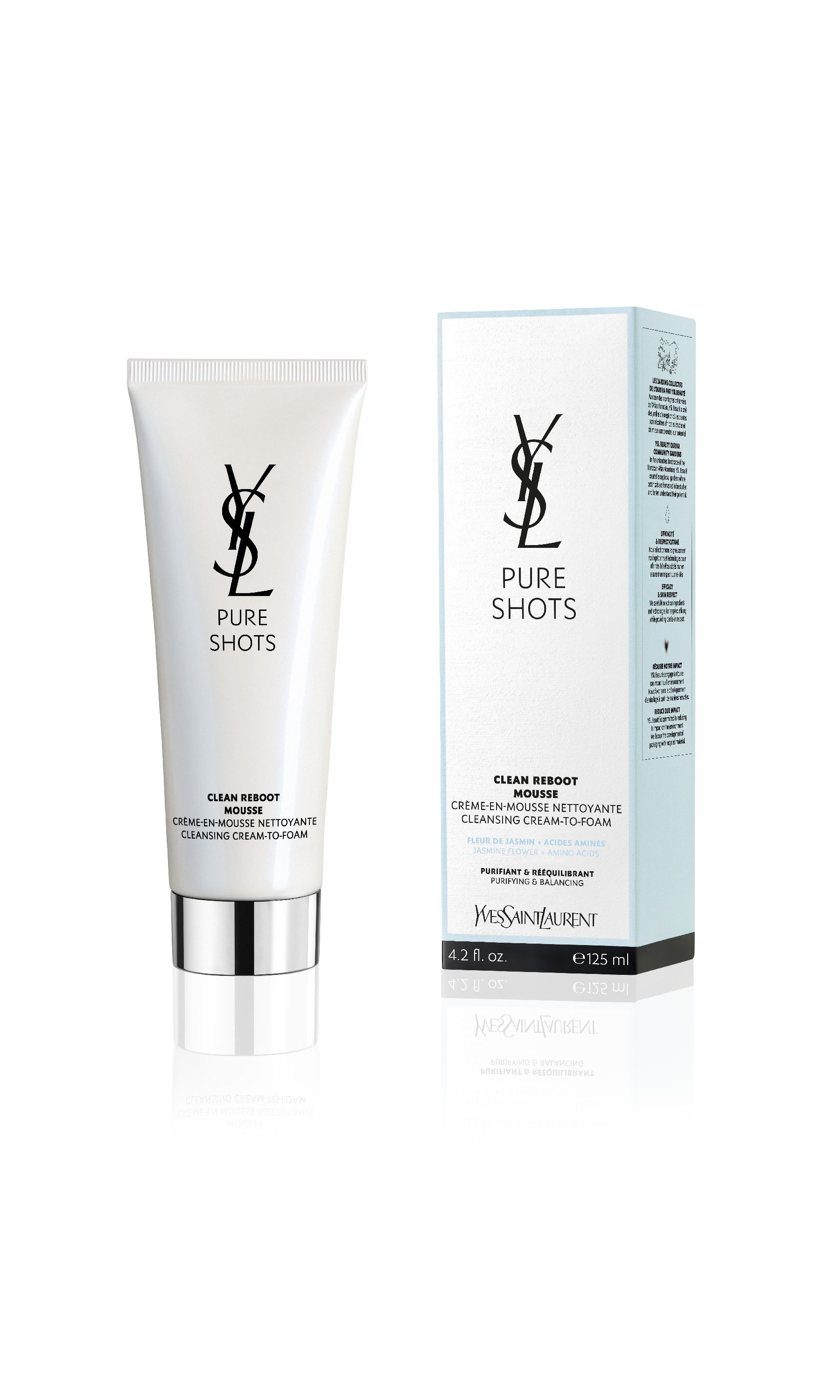 Pure Shots Clean Reboot sejas tīrīšanas līdzeklis Luksusa tīrīšanas līdzekļi/toneri