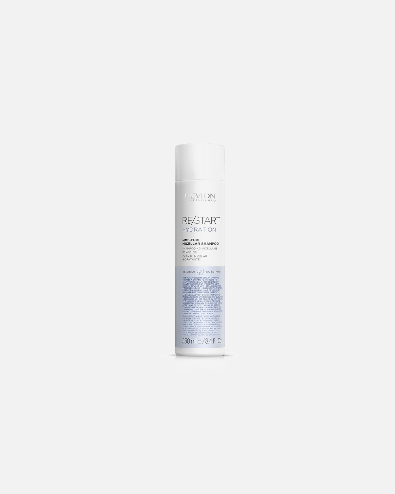 Revlon Professional Hair Shampoo Restart RE/START™ HYDRATION Champú Micelar Hidratante - 250 ml