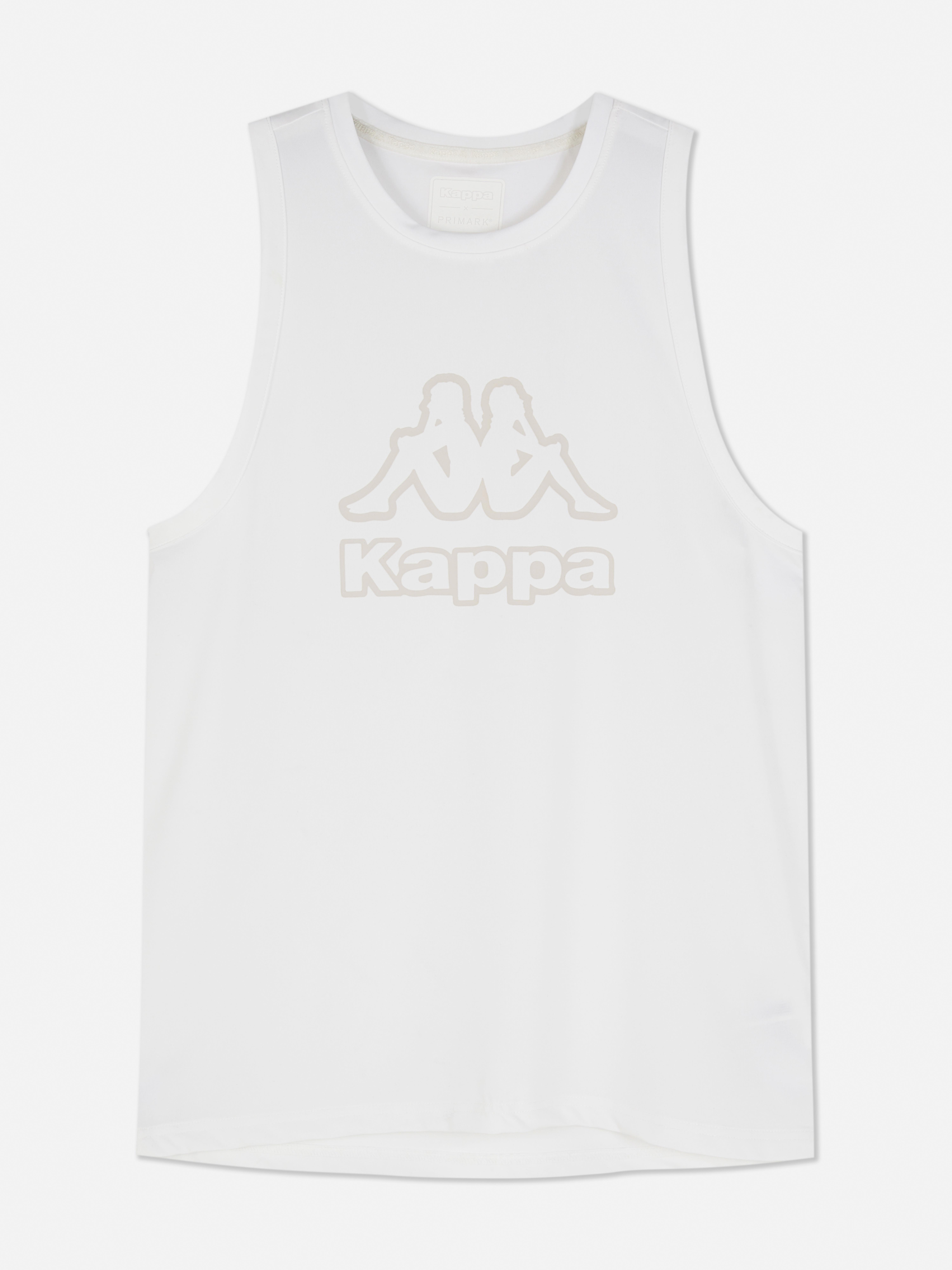 Kappa x Primark Tank Top Klasszikus ujjatlan trikó, elöl nagy Kappa logóval.