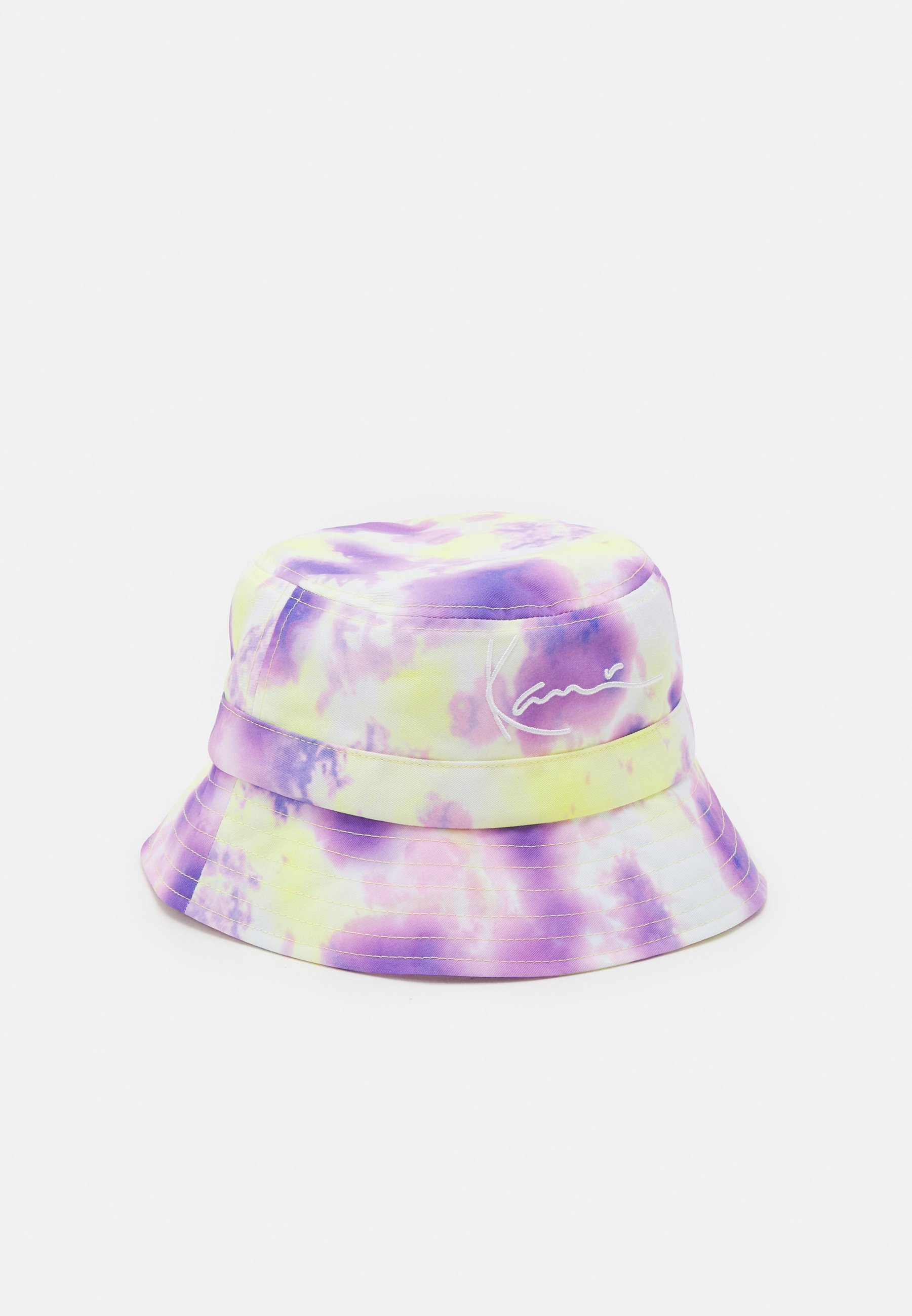 BUCKET HAT - Hatt - lilac/yellowKarl Kani