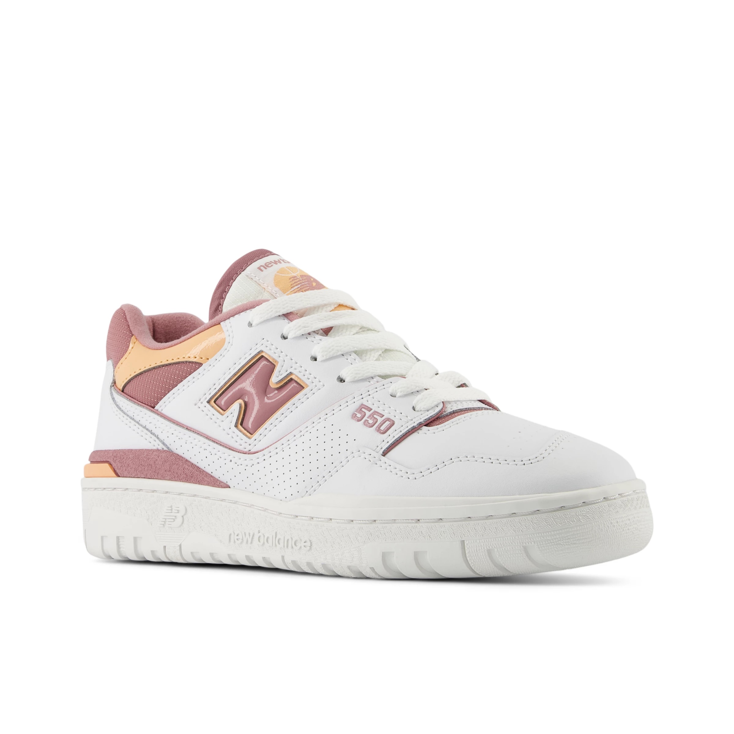550 White con rosewood e hazy peach