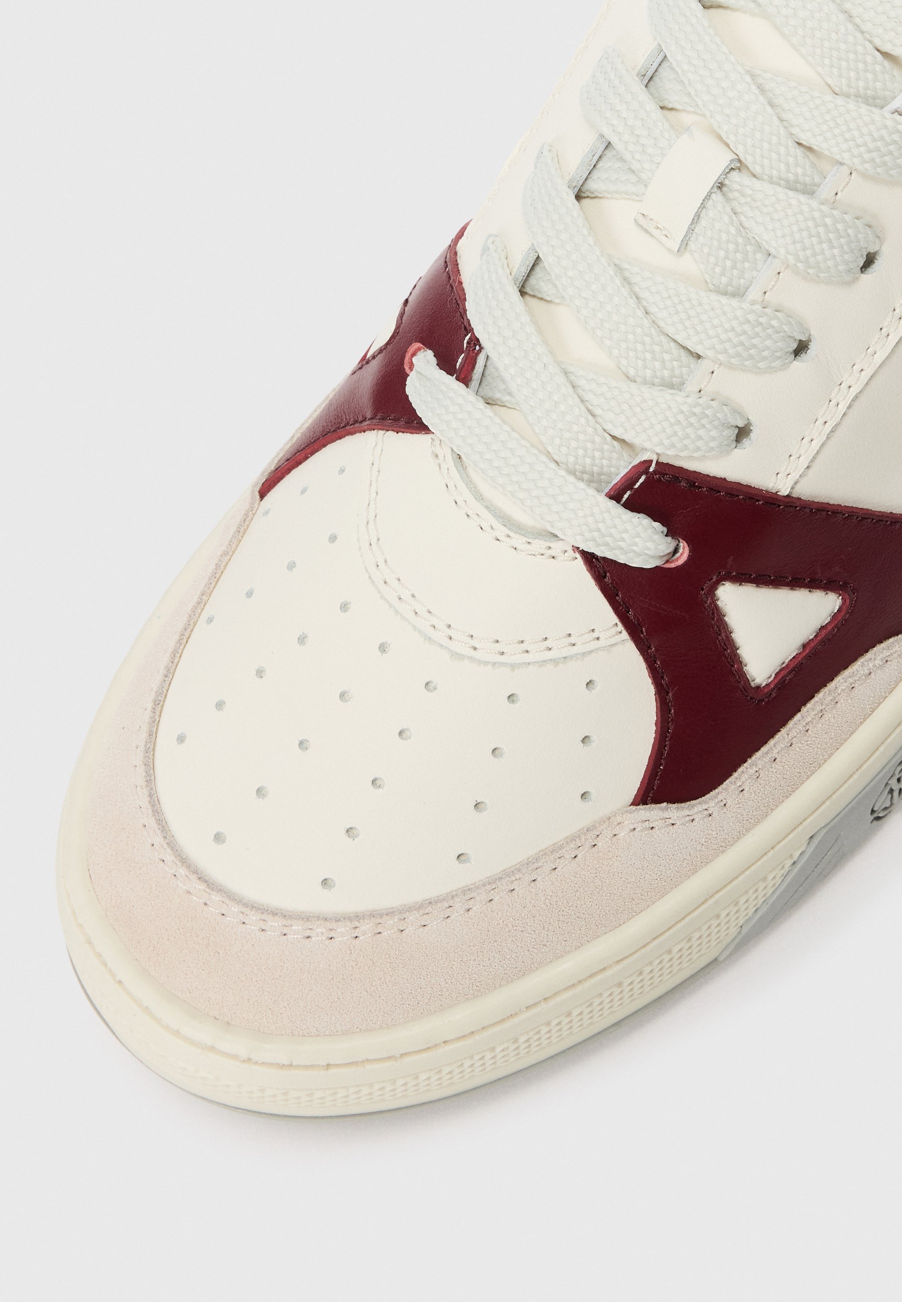 Roberto Cavalli MILANO - Sneaker - Off-White/Bordeaux