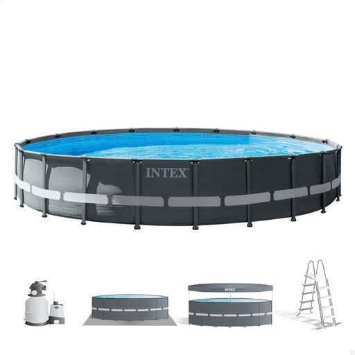 Intex Ultra Xtr Frame antžeminis baseinas su filtro pompa, 610 x 122 cm