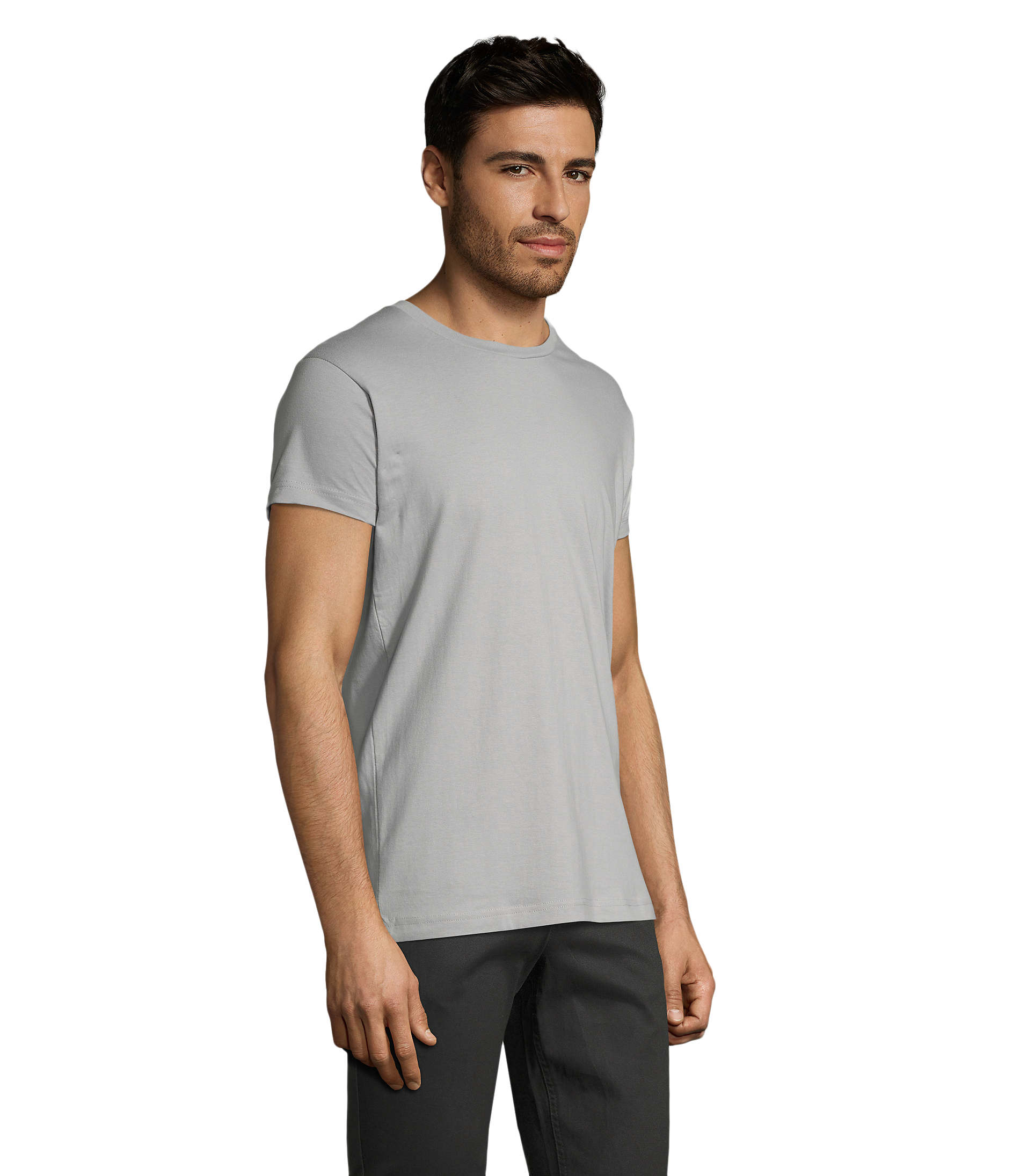 Camiseta Sols Imperial Fit com gola redonda