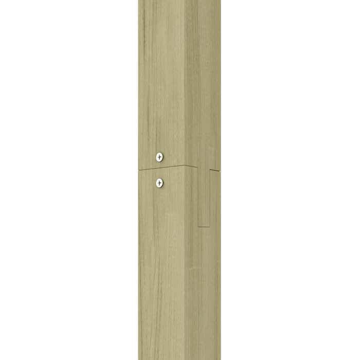 vidaXL Pergola de jardin 400 x 40 x 205 cm Bois
