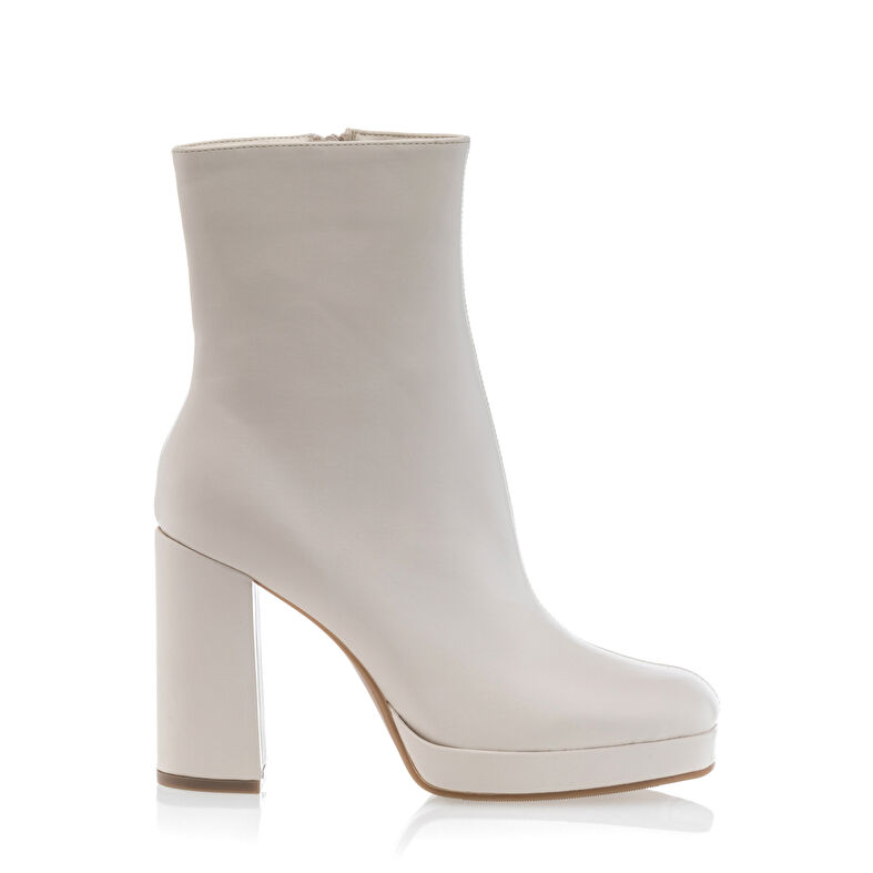 Botas beige para mujer / Botines