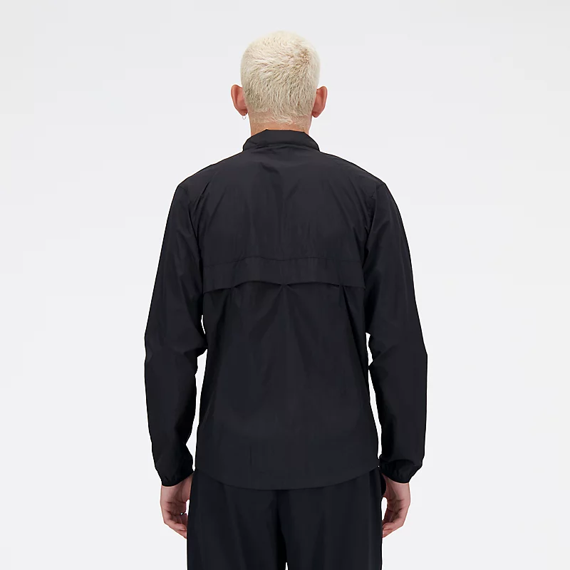 Męska kurtka sportowa paowna - CZARNA