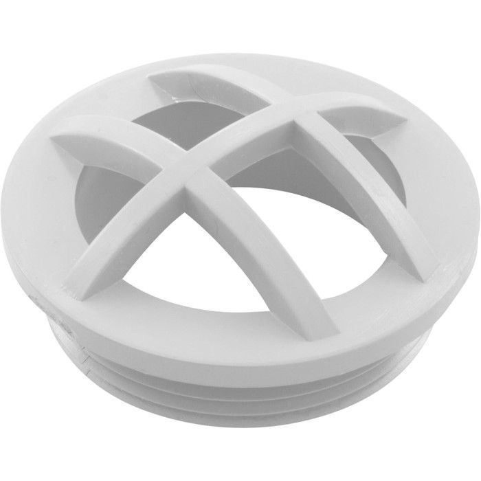 Rejillas de seguridad roscadas de repuesto - AQSACOKIYA - Hayward sp1026 - Accesorios de entrada para piscinas, spas y bañeras en color blanco.
