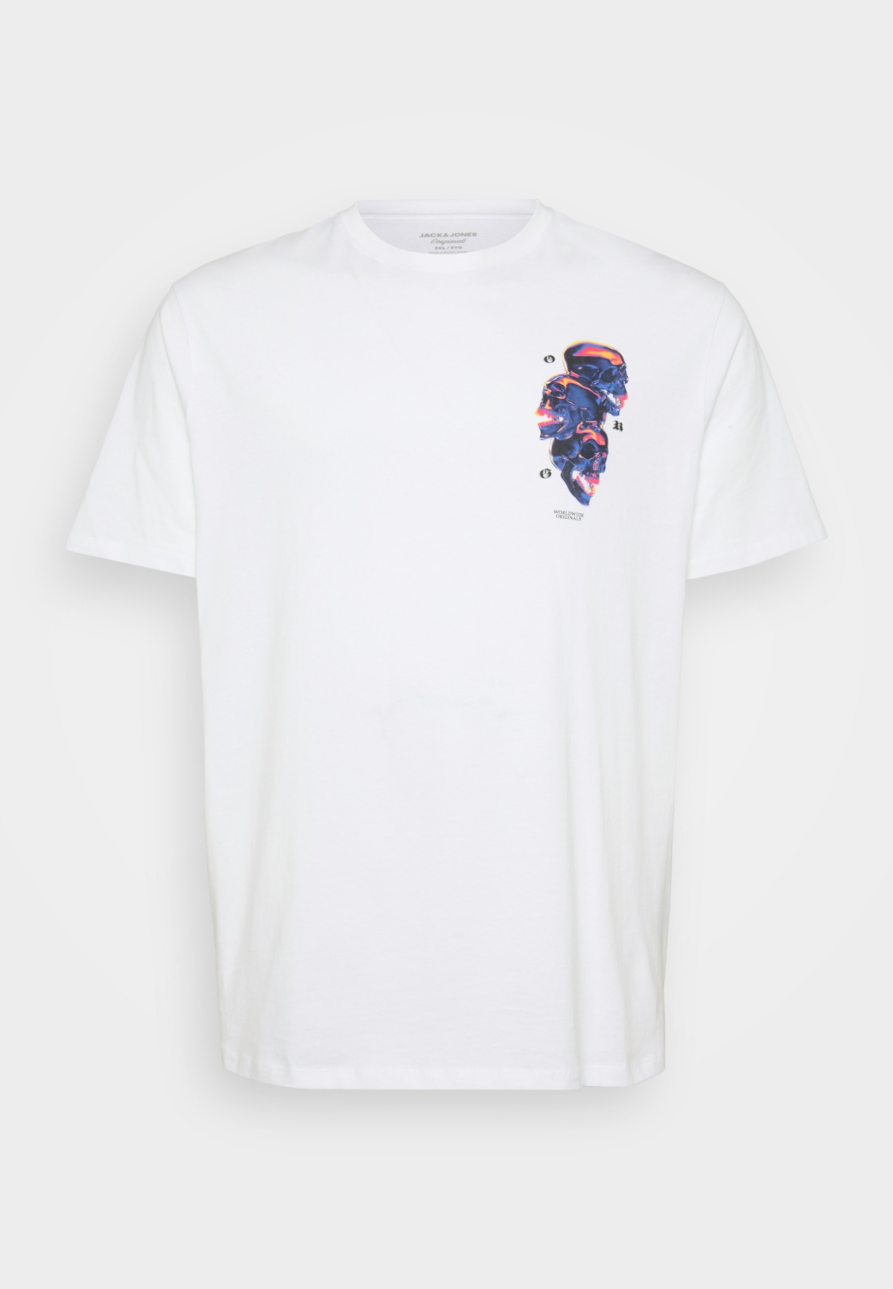 T-shirt Jack & Jones JORSTEEL GALLERY - Stampa bianca