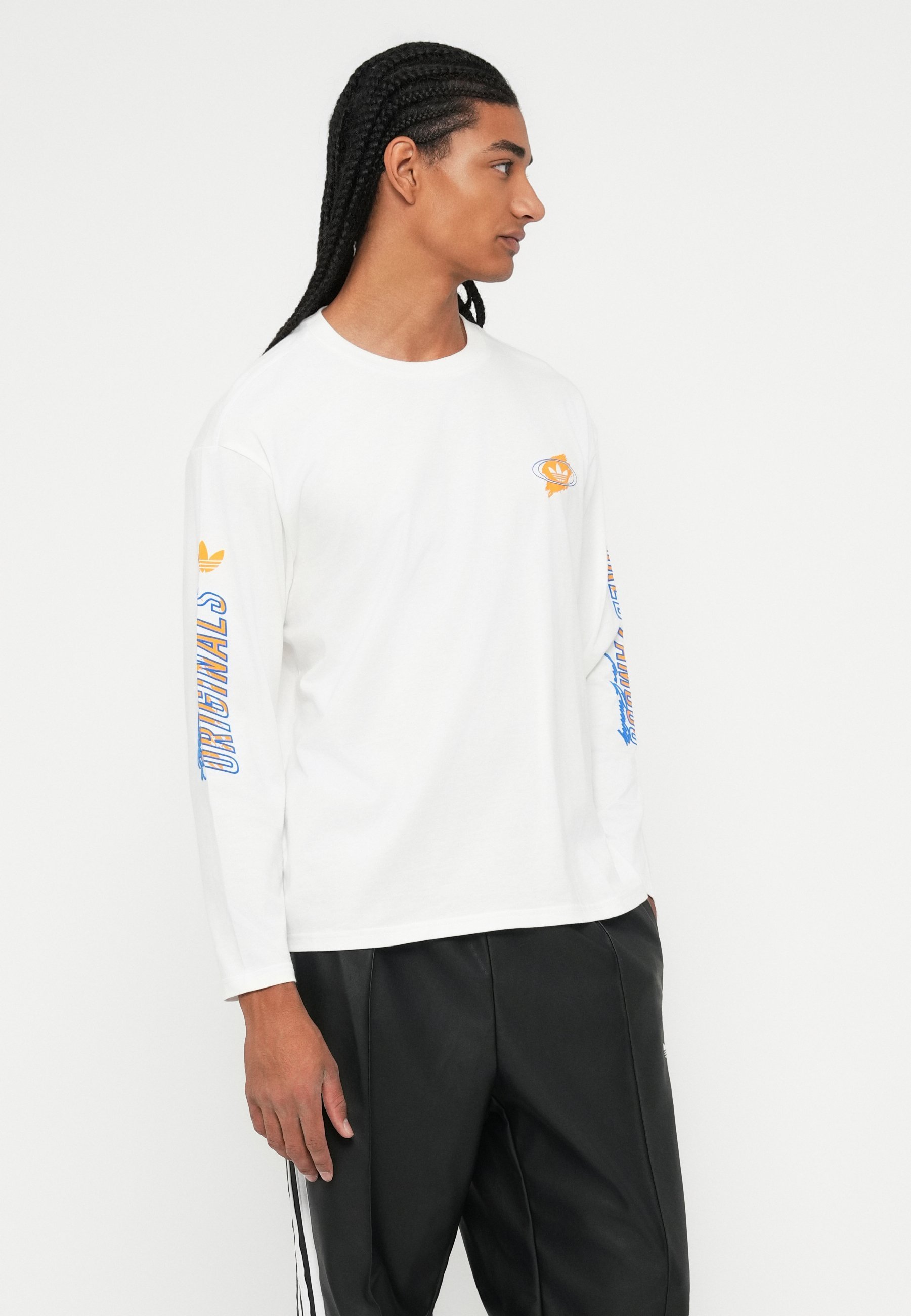 adidas Originals GRAPHIC UNISEX - Top met lange mouwen - wit