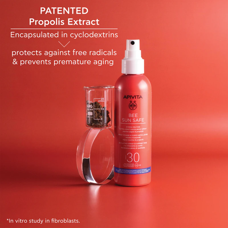 Apivita Bee Sun Safe Hydra Melting Ultra-Light Spray SPF30 opalovací mléko ve spreji SPF 30