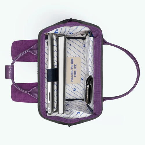 Cabaia Adventurer Kleiner Rucksack, Nancy, lila
