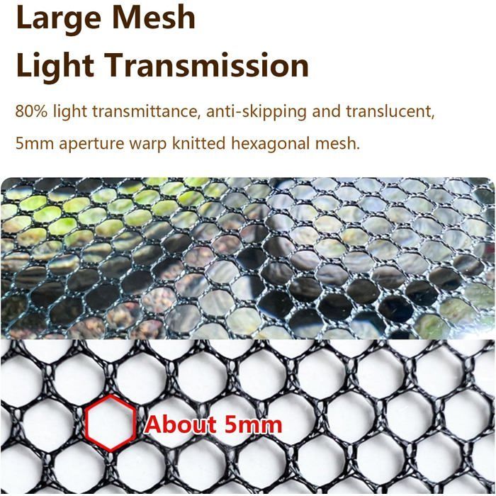 Aquarium Lid - KZQ - 60 x 30 cm - Anti-Jump Mesh - Easy Installation - Transparent