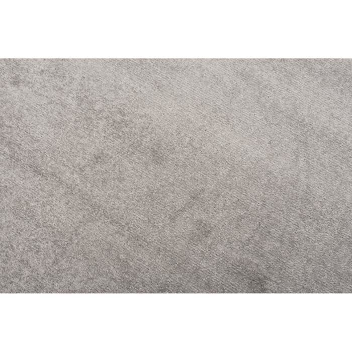 TAPISO FLORIDA Short Pile Living Room Rug, Dark Grey Monochrome Polypropylene Indoor Rug 240x330