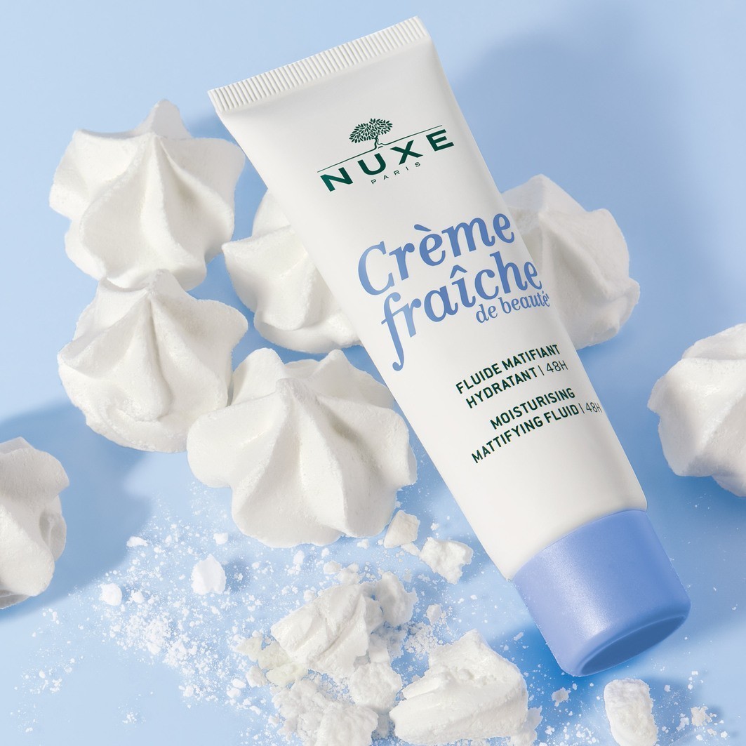 NUXE Face Fluid Crème Fraîche de Beauté Vlažilni, matirajoči fluid 48H - 50 ml
