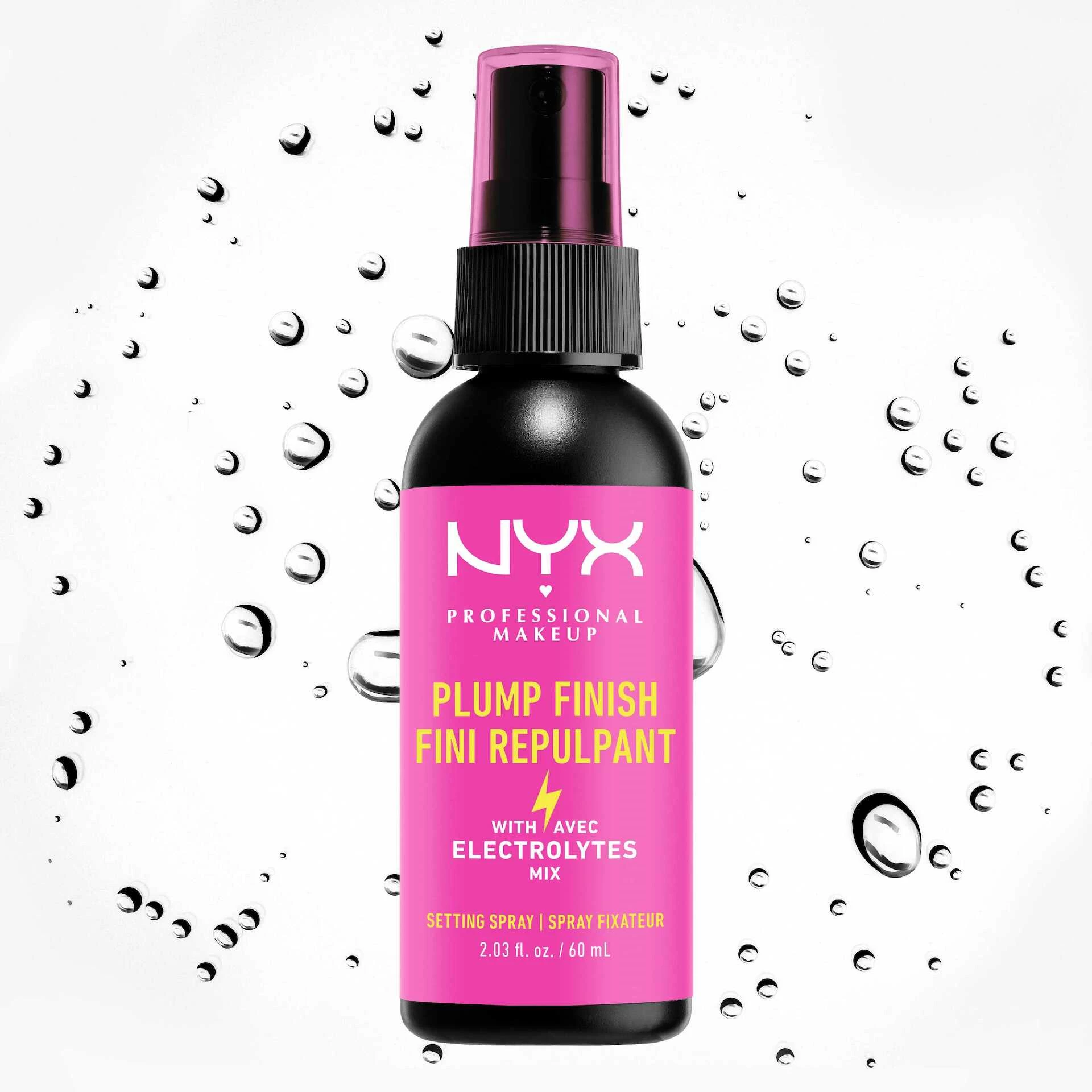 Sprej za fiksiranje tena Plump Finish 60 ml - NYX Professional Makeup