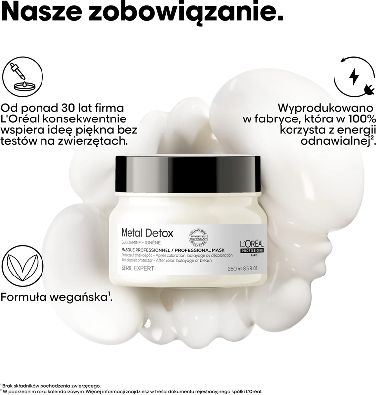 L'Oréal Professionnel Serie Expert Metal Detox hloubkově vyživující maska pro barvené a poškozené vlasy