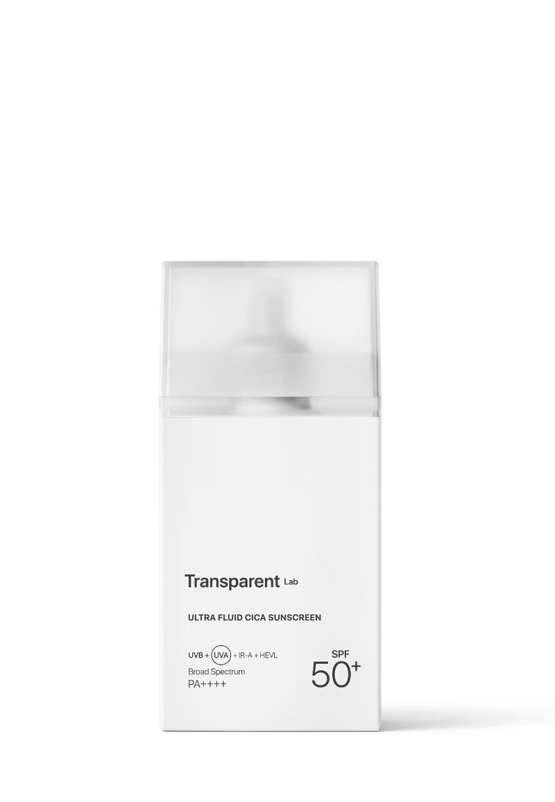Transparent Lab ultra Fluid Cica solskyddsmedel