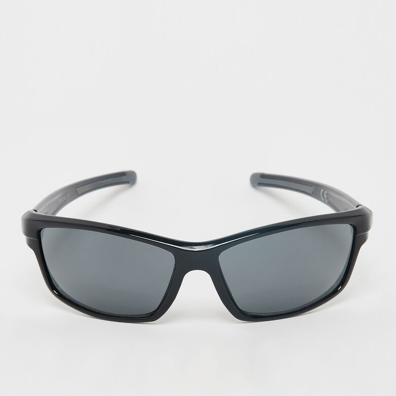 Okulary przeciwsłoneczne typu Aviator - srebrne, czarne