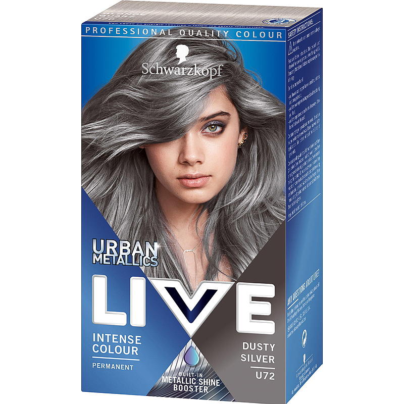 Schwarzkopf Live XXL Urban Metallics Dusty Silver U72