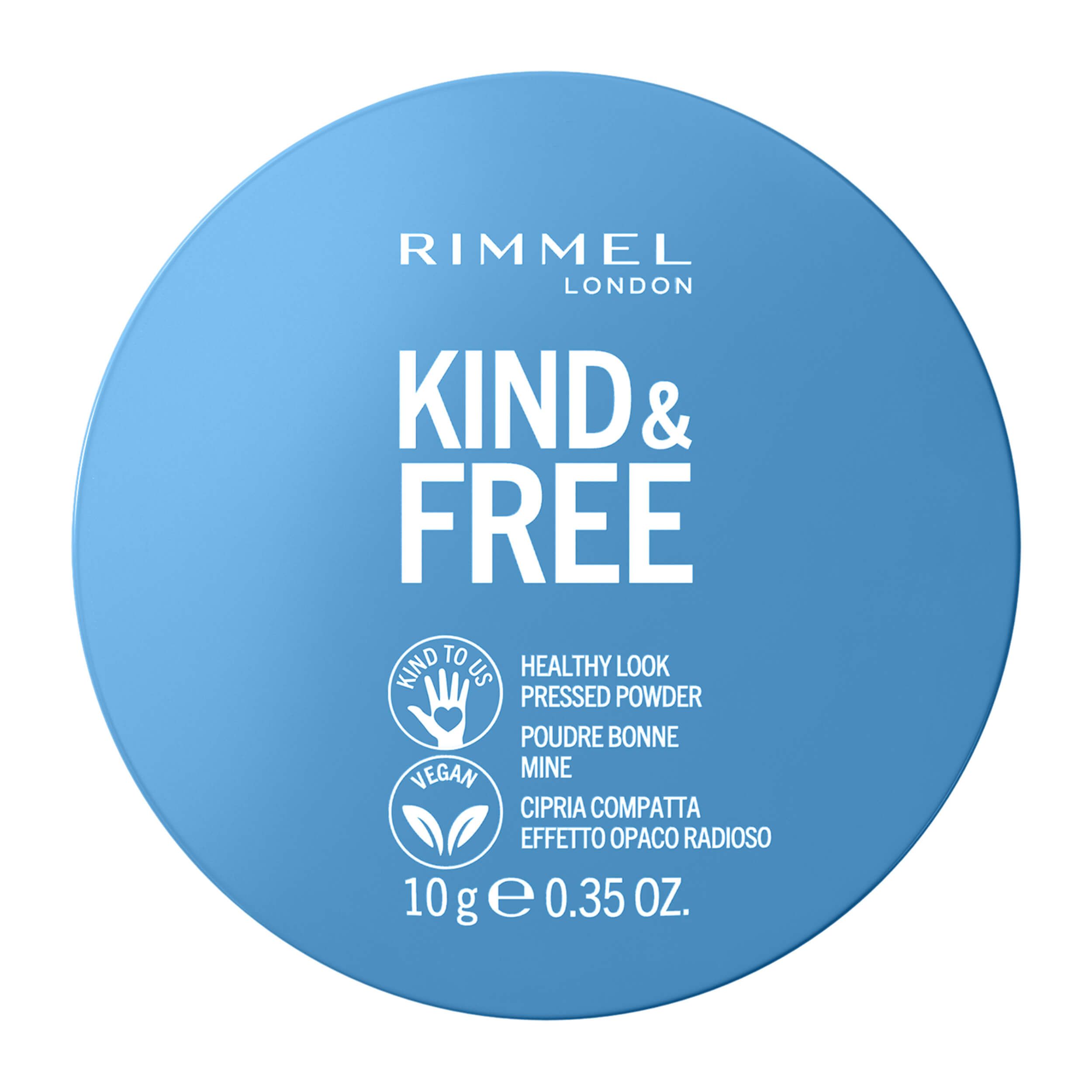 „Kind & Free“ matinį efektą suteikianti kompaktinė pudra Kompaktinės ir birios pudros