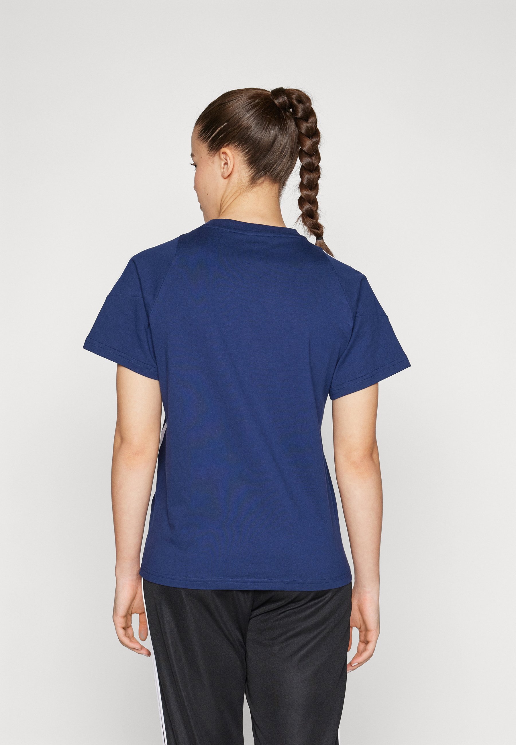 adidas Performance TIRO24 - T-shirt met print - team marineblauw/wit