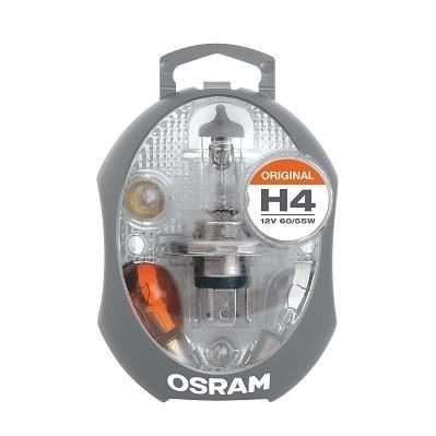 Kit de emergencia para coche Osram H4 de 12 voltios y 6 bombillas. Ref. 873398