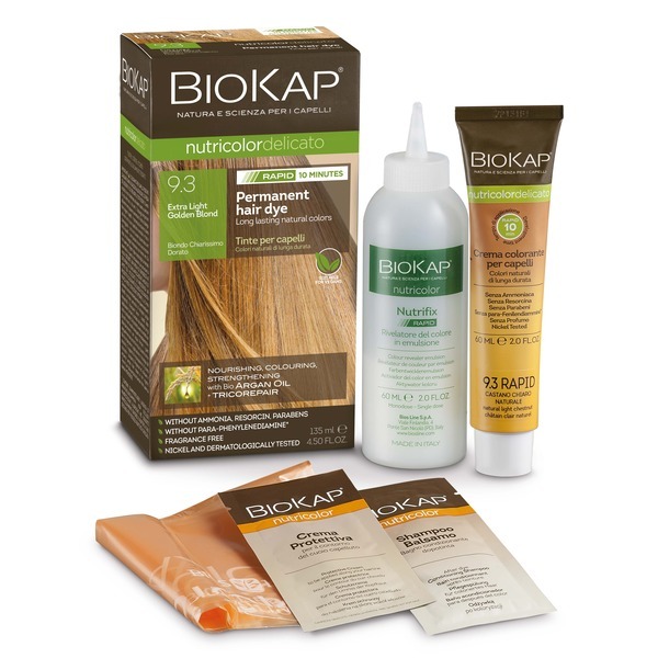 BioKap Extra světlá zlatá blond 9.3 Rychlá barva na vlasy 135 ml