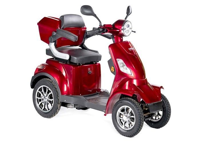 Monopattino elettrico per persone con mobilità ridotta con copertura protettiva VELECO FASTER 1000 watt nero al litio