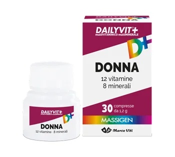 MASSIGEN Massigen Dailyvit+ Mujer 30 comprimidos Suplemento de vitaminas y minerales