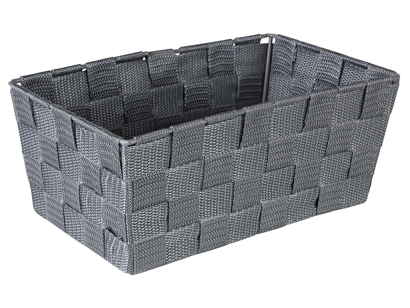 Organizer koszyk Domi 10x25 cm szary