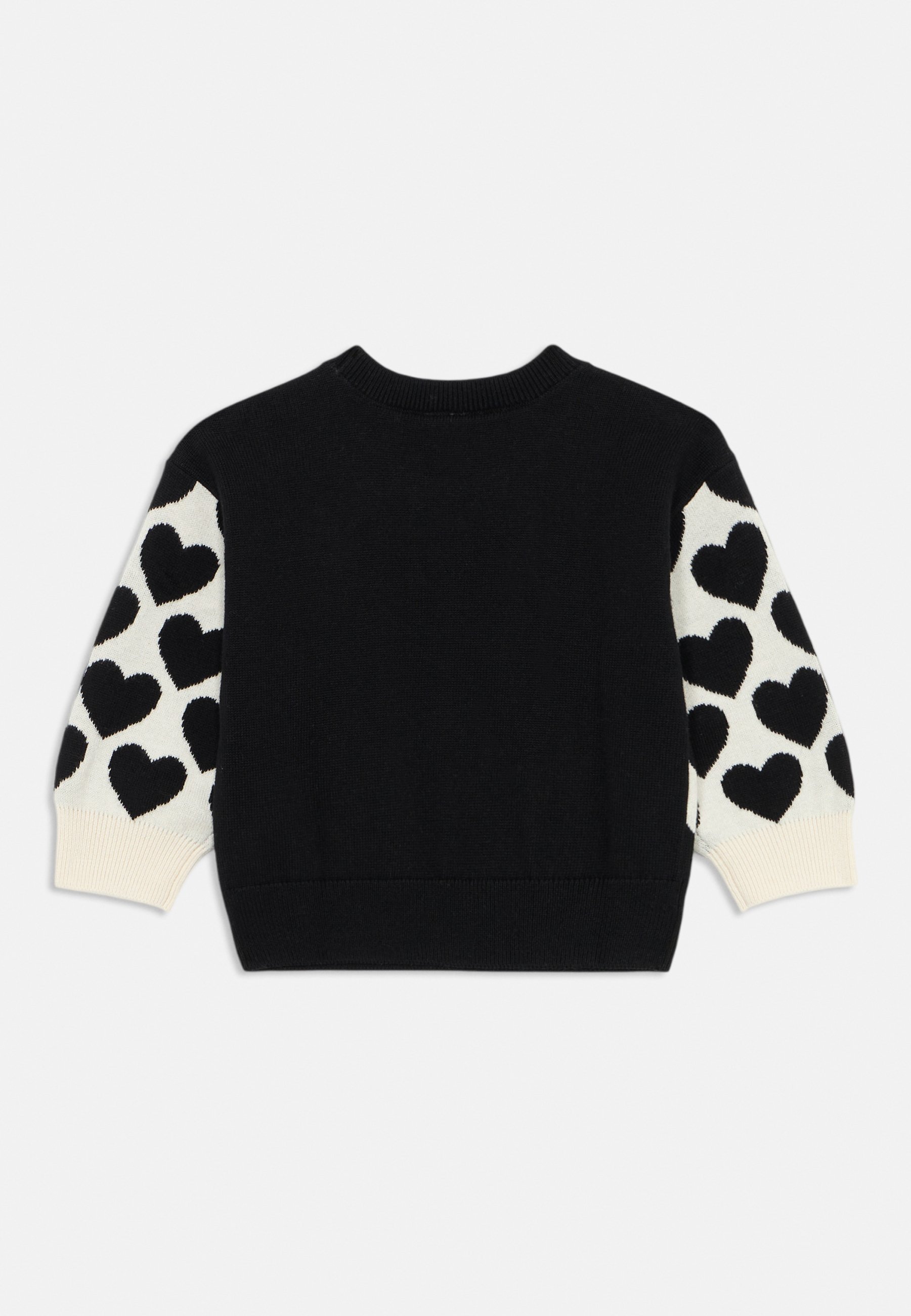 Sweter GAP dla małej dziewczynki - sweter - czarno-biały