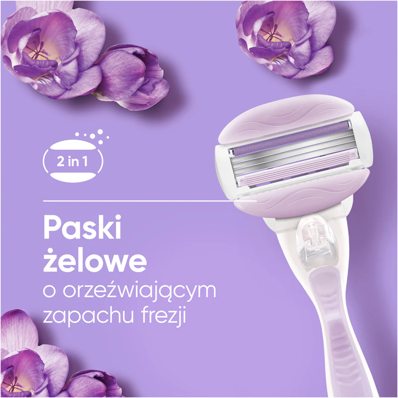 Lâminas de reposição Gillette Venus ComfortGlide Breeze + capa protetora