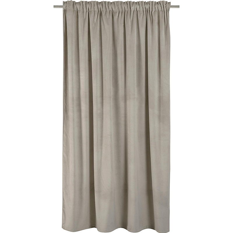 Hemgardin 140x220 cm sammet sand