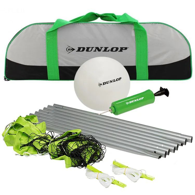 Set da pallavolo Dunlop in una borsa
