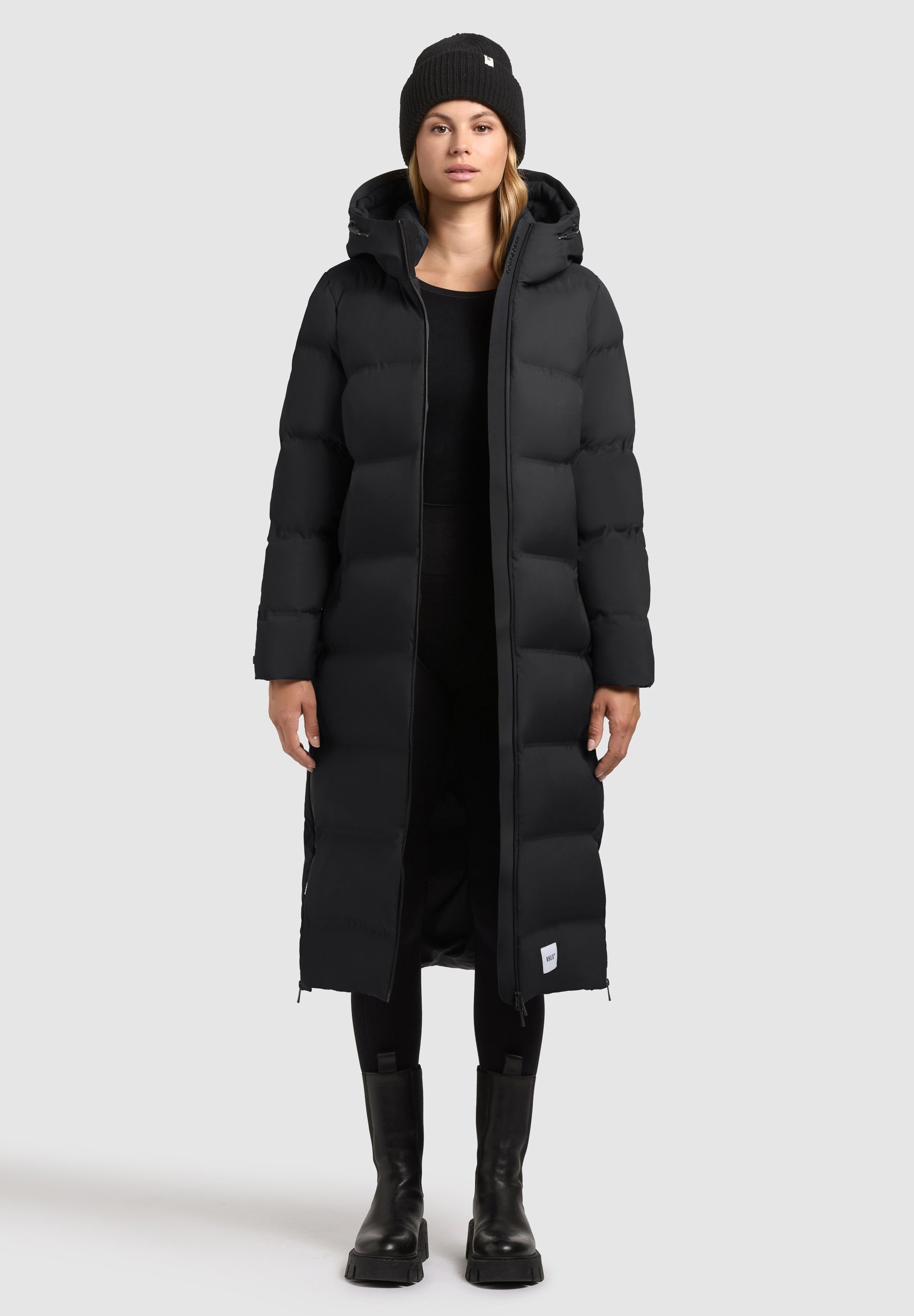 khujo LAREA - Cappotto invernale - nero