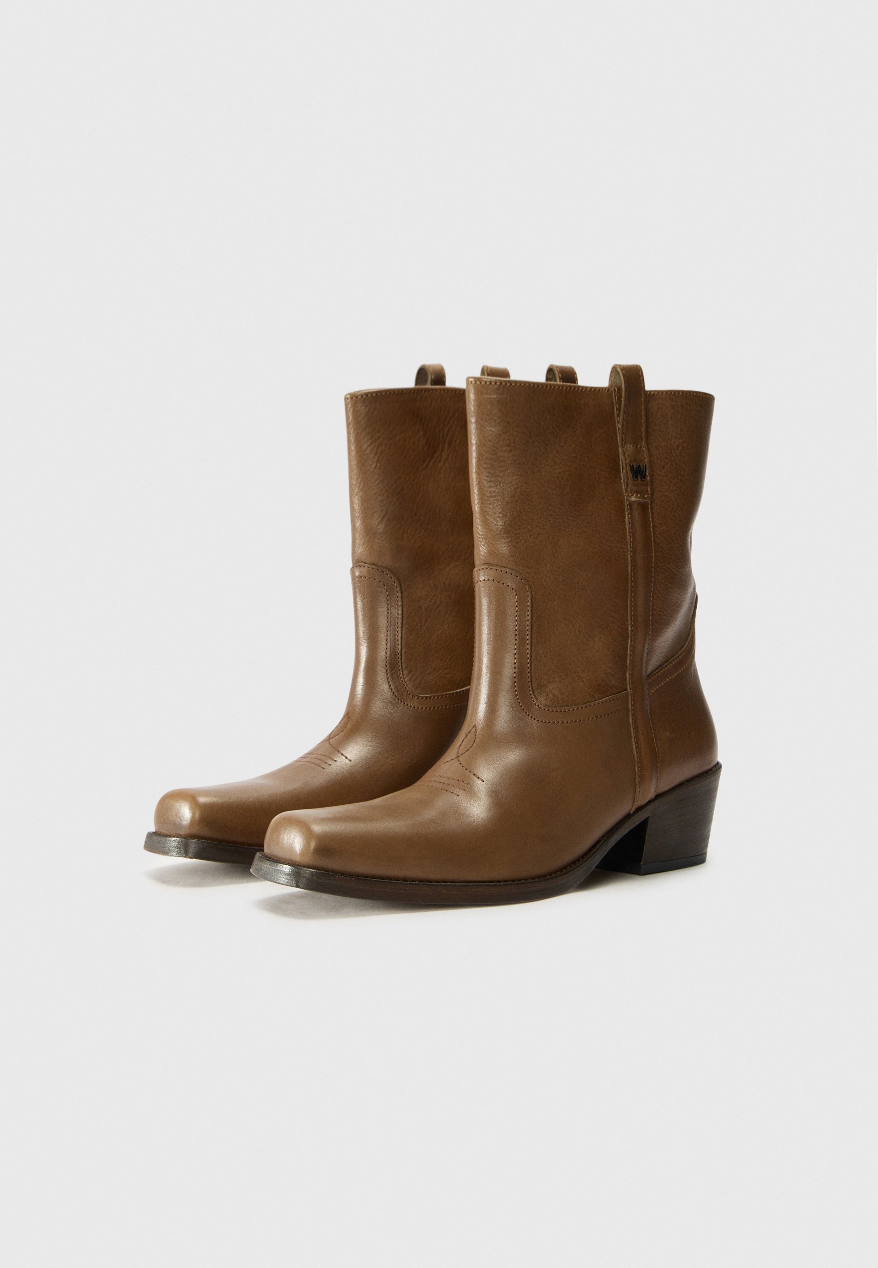 WEEKEND MaxMara RANCH - Cowboy/biker enkellaarsje - fango