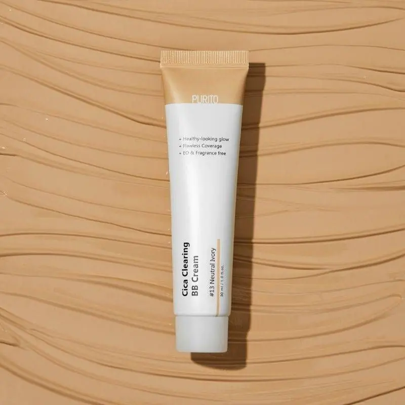 Purito Cica Clearing Regenerujący krem BB z wąkrotą azjatycką 13 Neutral Ivory