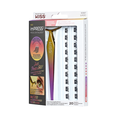 Kiss Pestañas Postizas Press-On Falsies Voluminosas 1 un 1 un