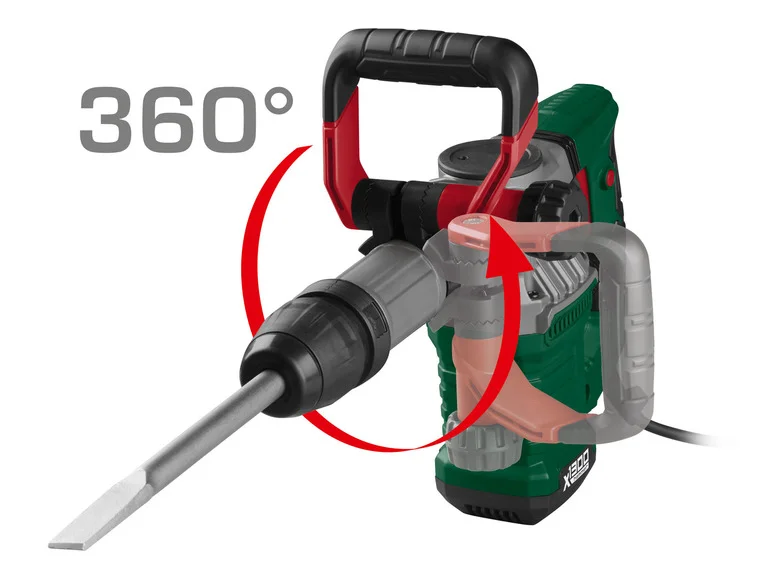 Martelo Perfurador Rotativo PARKSIDE® PAH 1300 C3, 1300 W