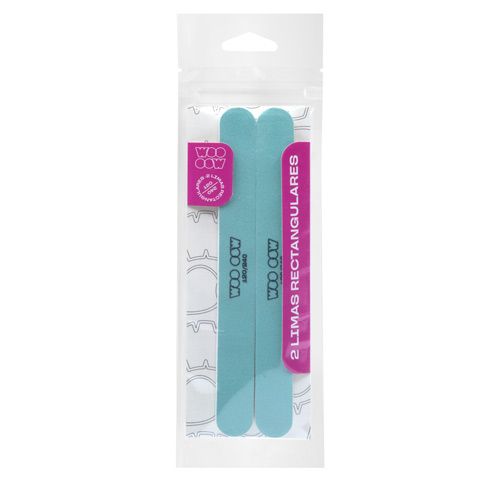 Sada dvoch obdĺžnikových pilníkov na nechty Nástroje na manikúru a pedikúru