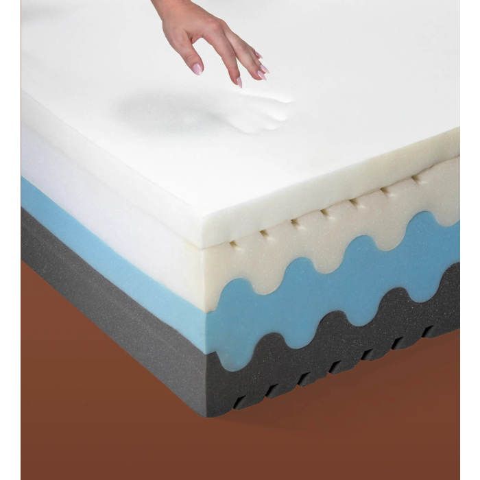 Colchón francés de espuma viscoelástica premium - 200x200 - Suave y confortable - Funda extraíble - Colchón Aurore - Sleep French