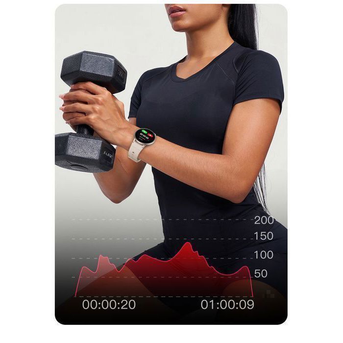 Elegante reloj inteligente para mujer: llamadas Bluetooth, monitorización de frecuencia cardíaca/presión arterial/SpO2, seguimiento del sueño, más de 100 deportes, resistencia al agua IP68, pantalla HD de 1,39″ – Tiducel®