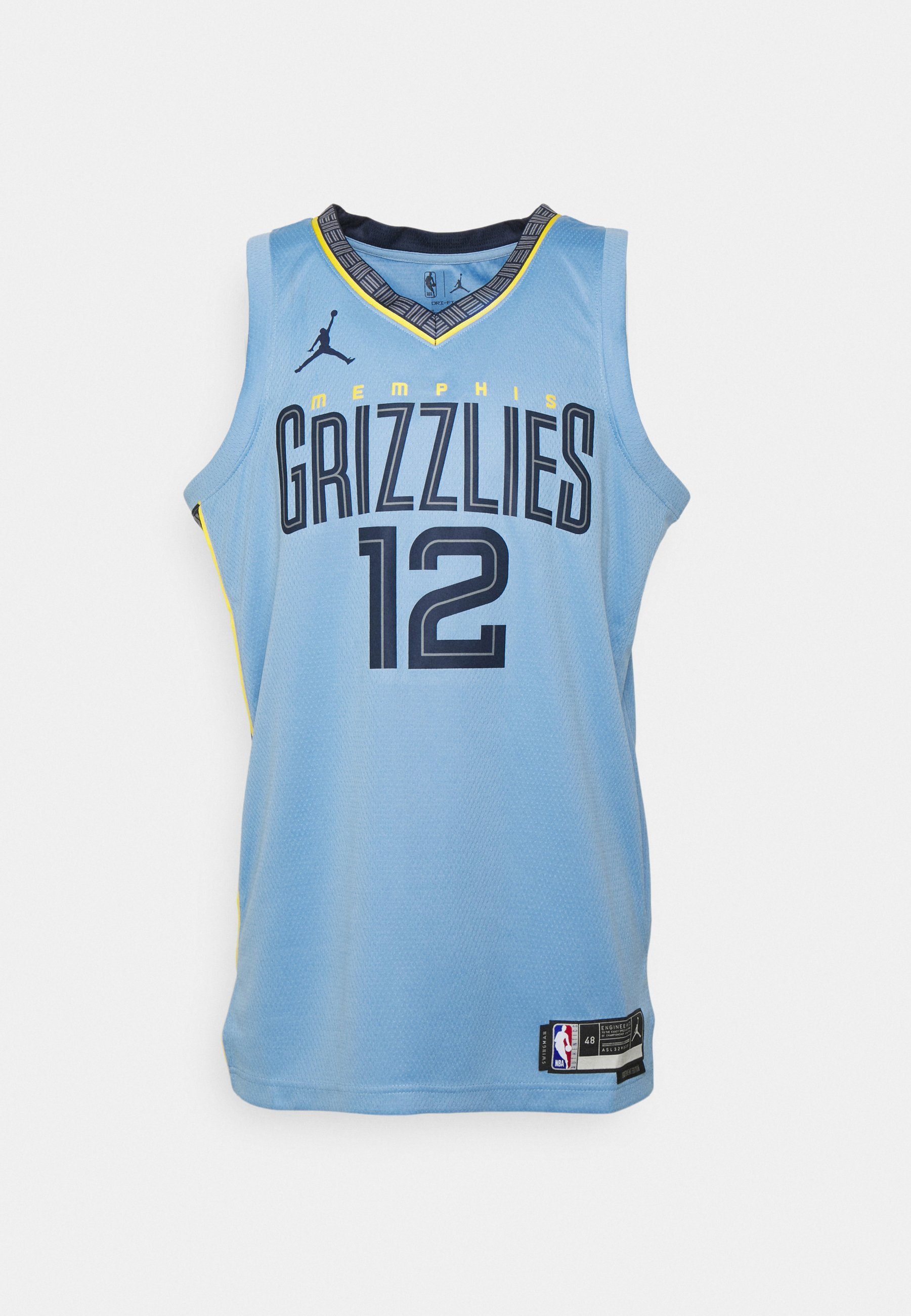 Nike Performance NBA JA MORANT MEMPHIS GRIZZLIES - Top - lichtblauw