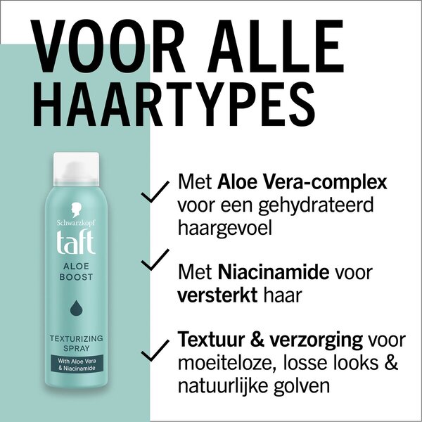 Taft Aloe Boost Σπρέι Υφής 150ml